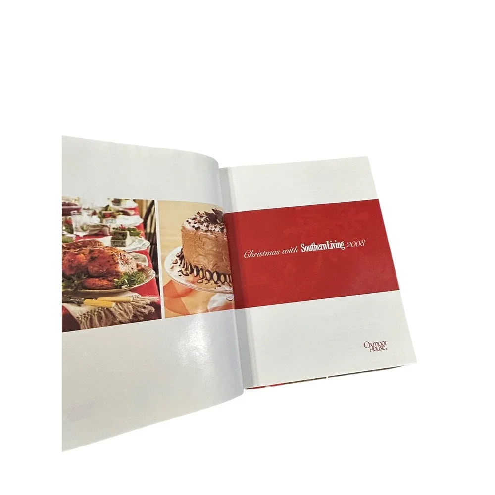 Christmas with Southern Living 2008 Hardcover Cookbook Holiday Decorating